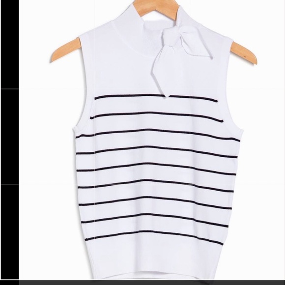 Laundry by Shelli Segal Bow Tie Moc Knit NWT - Picture 2 of 9